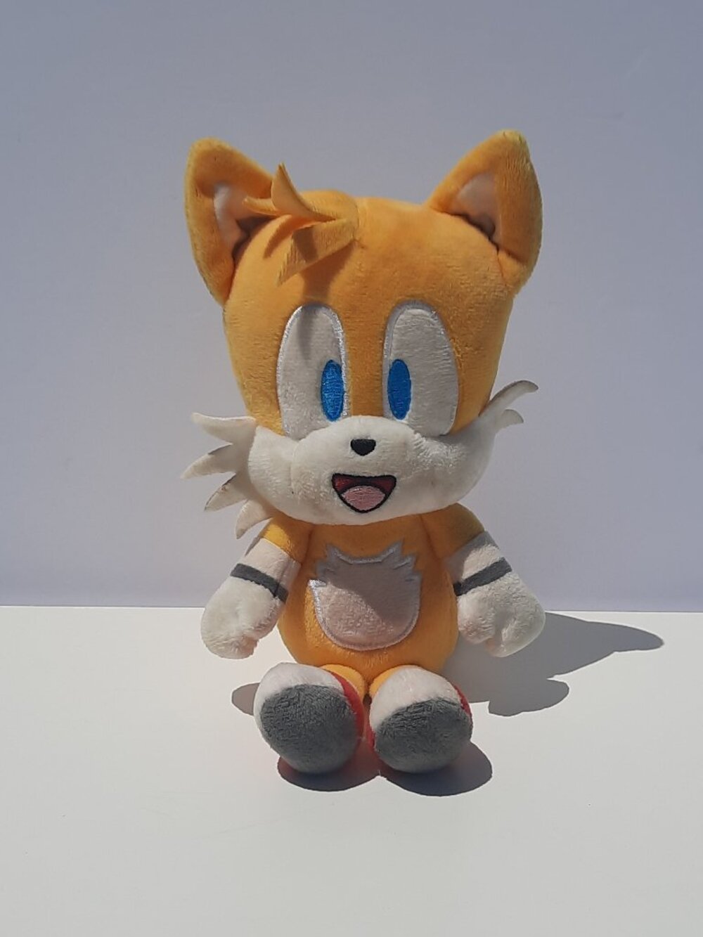 Tails Kidrobot Phunny Soft Yellow Plush Doll Toy Sonic the Hedgehog Movie 8 Inch